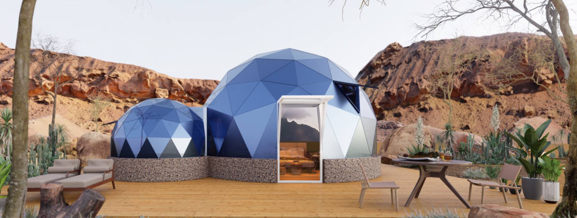 五家渠市球形智能光伏玻璃星空房